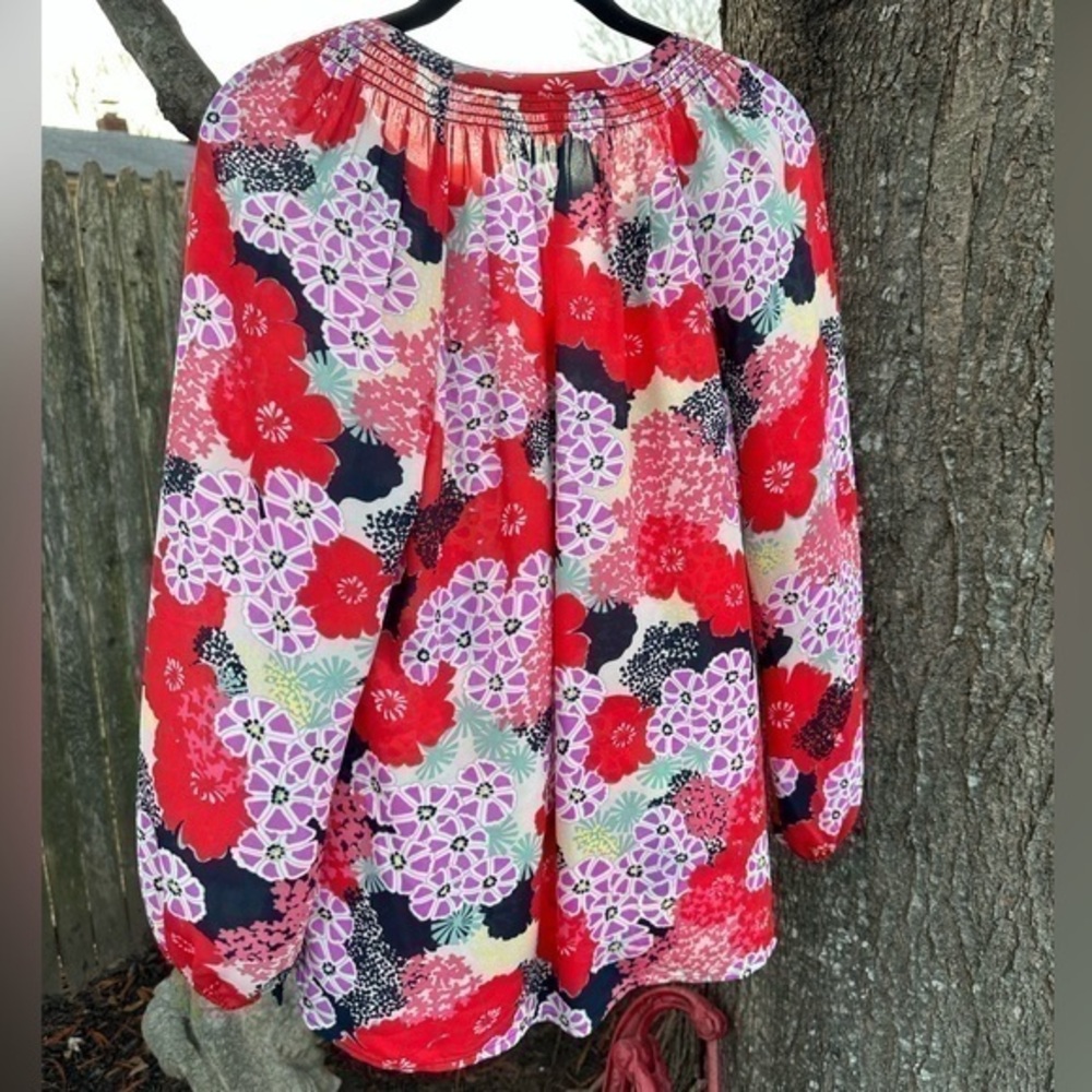 DR2 by Daniel Rainn Women’s Peasant Tunic Top (Small) (NWOT) - Picture 4 of 7